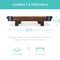 Best Choice Products 40in Air Hockey Arcade Table w/ 100V Motor, Electric Fan, 2 Strikers, 2 Pucks